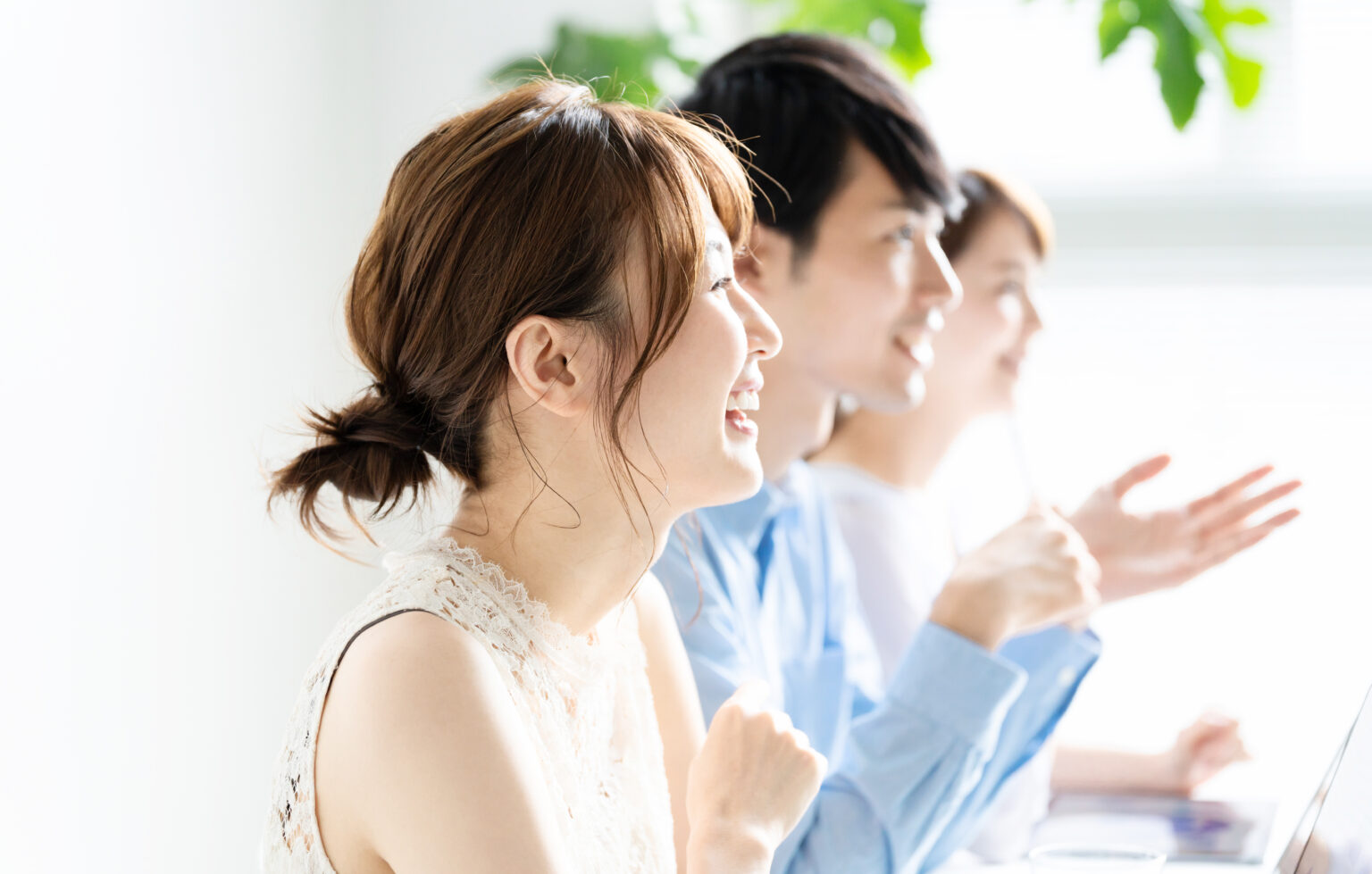 ヒアルロン酸で美しくなった女性