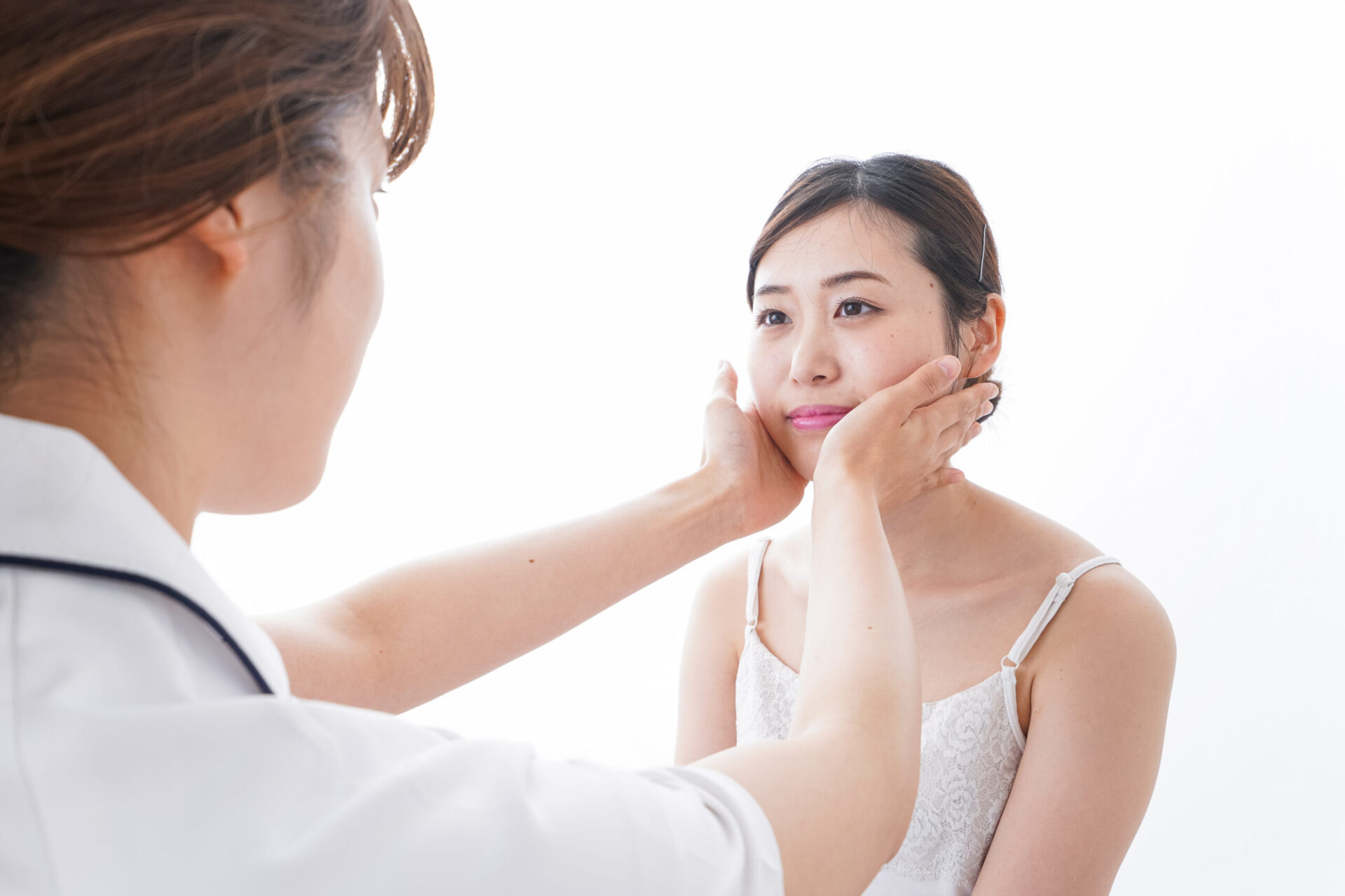 ヒアルロン注射前の診察