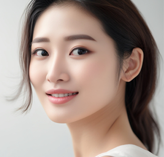 鼻根、鼻背、鼻尖、鼻柱、鼻孔、尾翼